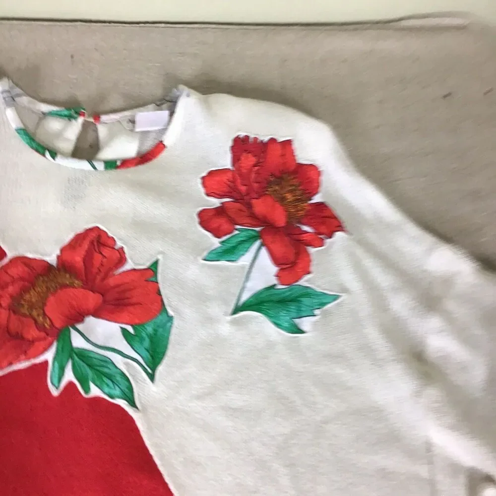 Anthony Sicari Women Christmas Holiday Sweater Sz. 12 Ugly Christmas Sweater